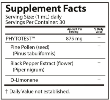 PhytoTest Suppleemnt